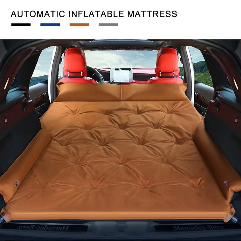

Автомобильная надувная кровать, Самонадувающийся воздушный матрас для автомобильного заднего сиденья, складная надувная кровать, Универсальная автомобильная кровать для внедорожника, для дома и улицы
