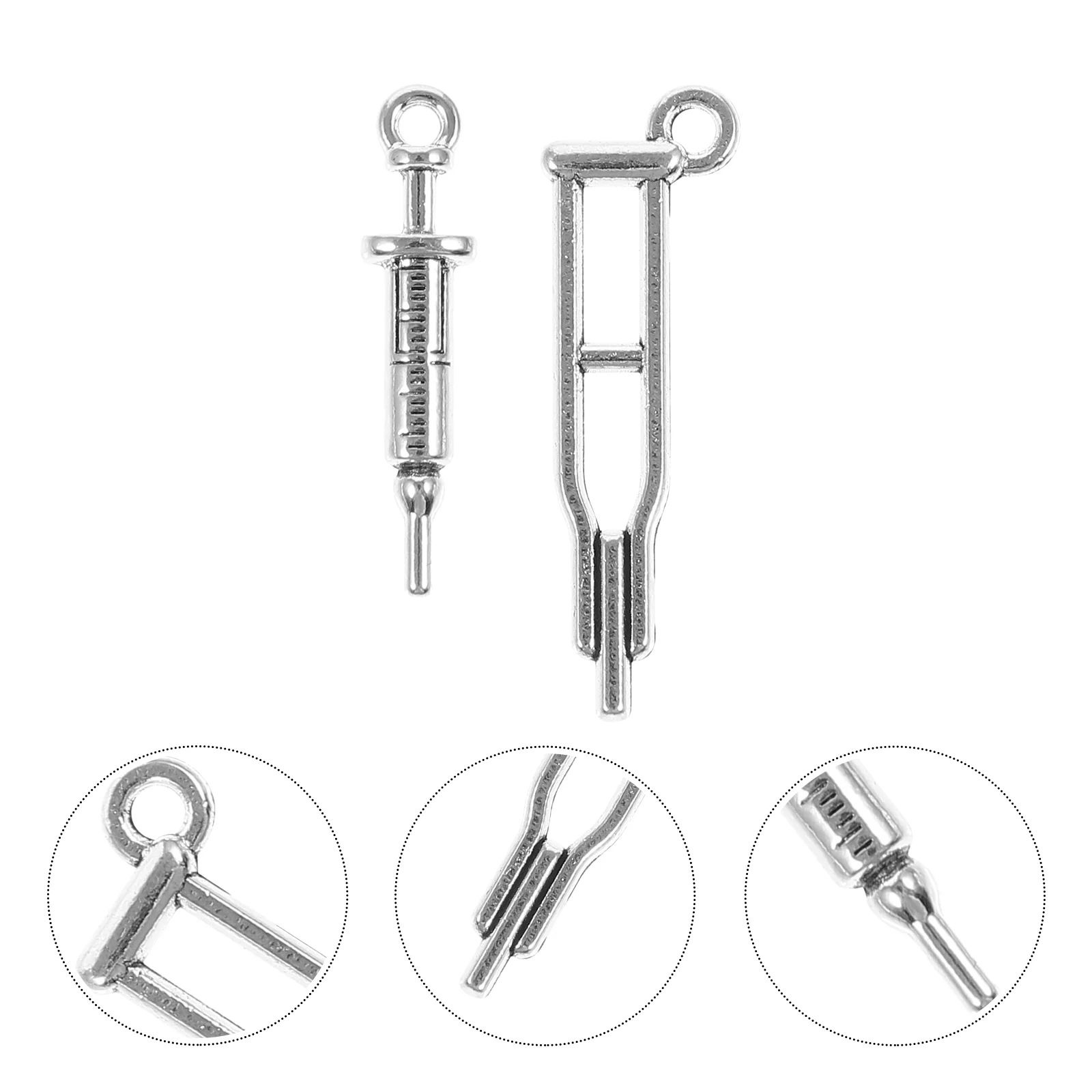 

20pcs Nurse Charms Doctor Key Chain Backpack Pendant Key Hanging Prop Nurse Day Gift