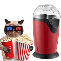 1200W 110v/220v Portable Electric Popcorn Maker Hot Air Popcorn Making Machine Kitchen Desktop Mini DIY Corn Maker 1