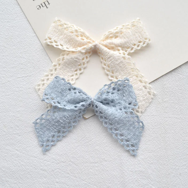 25MM Hollow Lace Polyester Webbing Ribbon Bow Hairpin Material  DIY Hair Accessories Head Jewelry 1 Yard