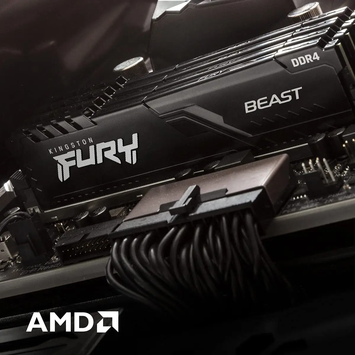 Desktop RAM Memory Kingston FURY Beast DDR4 Module 8GB 16GB 32GB 3200MHz 3600MHz XMP2.0 288PIN for AMD Intel CPU Motherboard