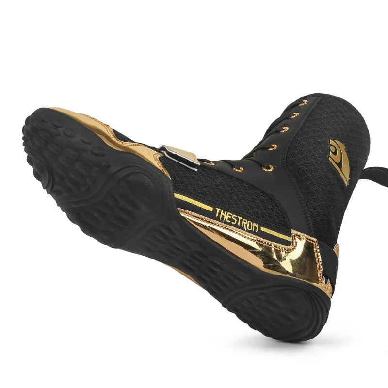 Hot Sale Wrestling Shoes Men Boxing Shoes Man Good Quality Boxing Sneakers Mens Breathable Gym Training Shoe