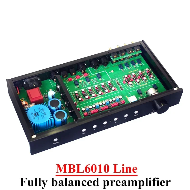 

Полностью сбалансированный предусилитель MBL6010 Line OP IC 5532 + 5534 с дистанционным управлением, низким уровнем шума и меньшим искажением стандарта