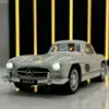 1:32 Mercedes-Benz 300SL Alloy Car Model Sound and Light Pull Back Children's Toy Collectibles Birthday gift 5