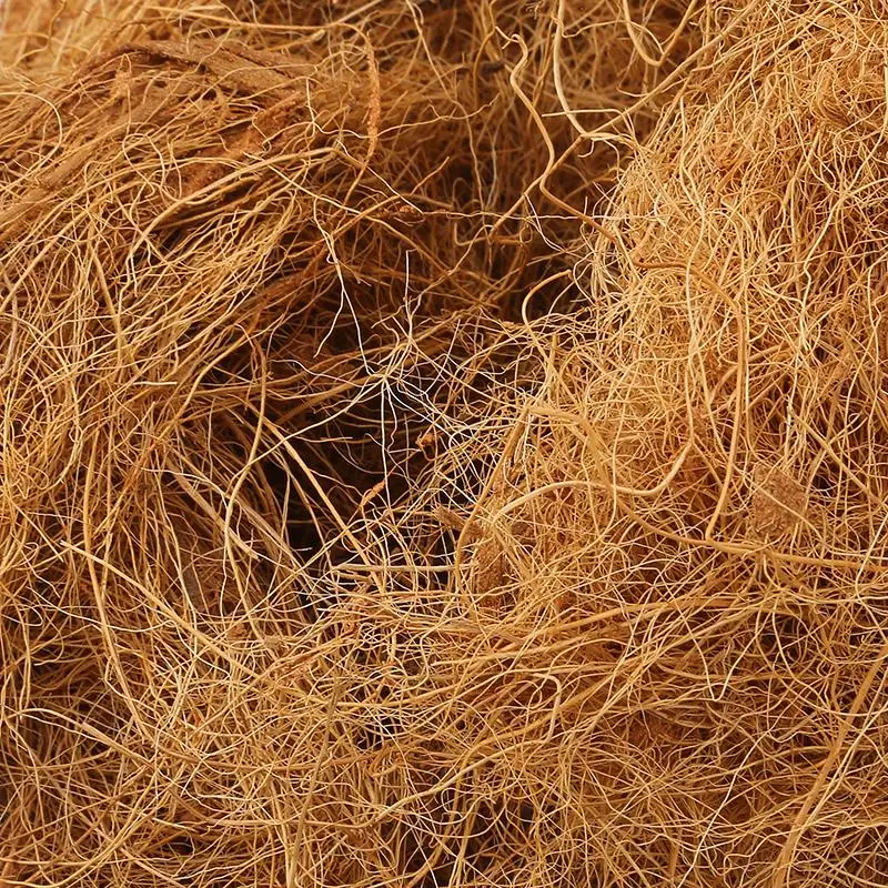 Potted Coconut Silk Pet Nest Coconut Shell Fiber Pet Bedding Pest Control Protect Plant Soil Temperature