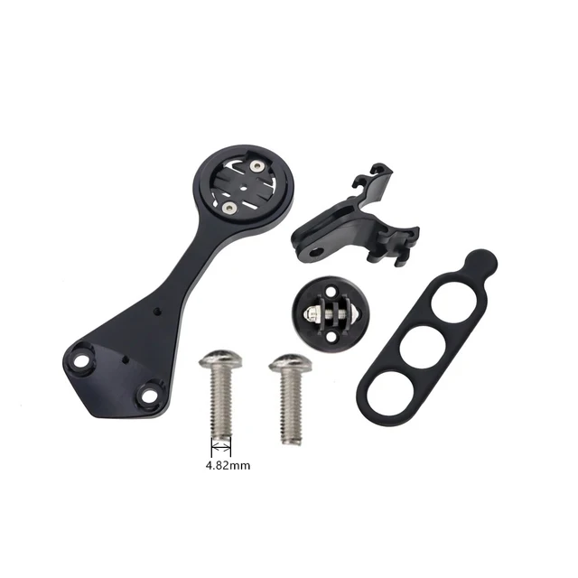 Supporto Manubrio In Fibra Di Carbonio - Per Computer Bici, Luci E Action Cam, Leggero E Resistente - Foto 2