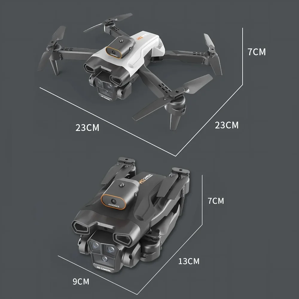 H12 Mini Drone 8K Professinal Three Camera Wide Angle Optical Flow Localization Four-way Obstacle Avoidance RC 8000M