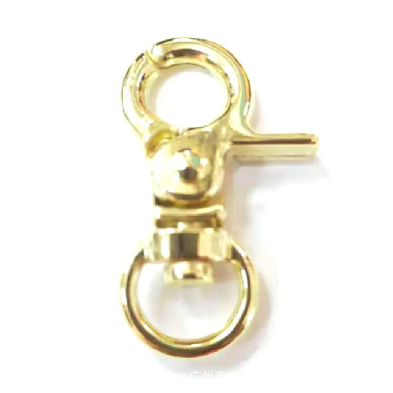 

Keychain Hook Clip, 12Pcs Swivel Snap Hook Lobster Claw Clasp Small Metal Swivel Key Chain Clip Hook Keychain Hardware for