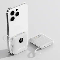 66W Super Fast Charging with Its Own Cable Power Bank 20000mAh Large Capacity and Small Mobile Power Supply 1