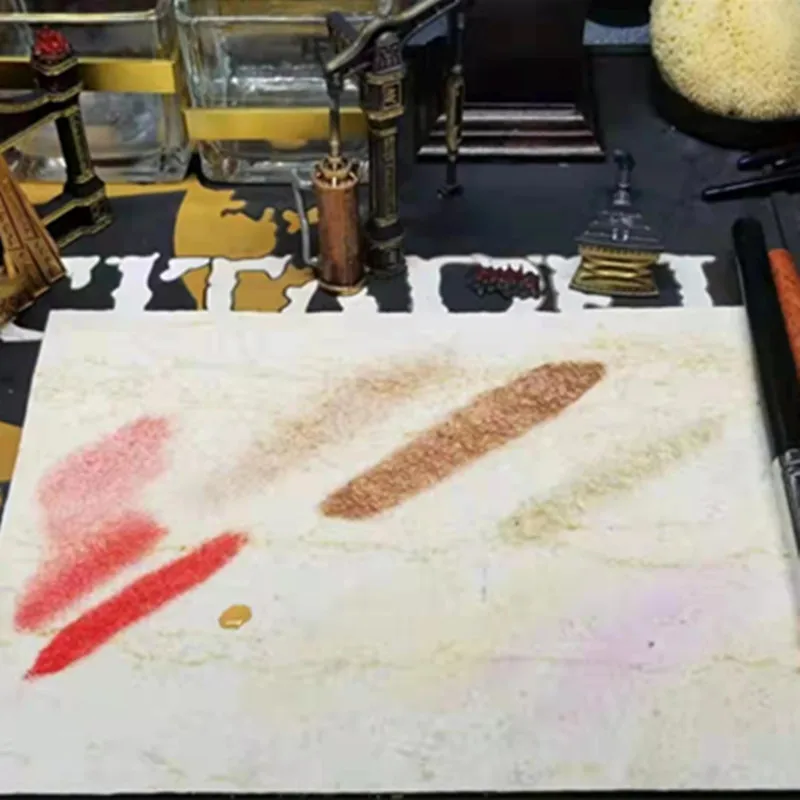 

Plate Pigment Thickness Adjustment Mixed Color Dry Sweep Fold Trial Paint Quantity Model Coloring Durable Repeated Washing