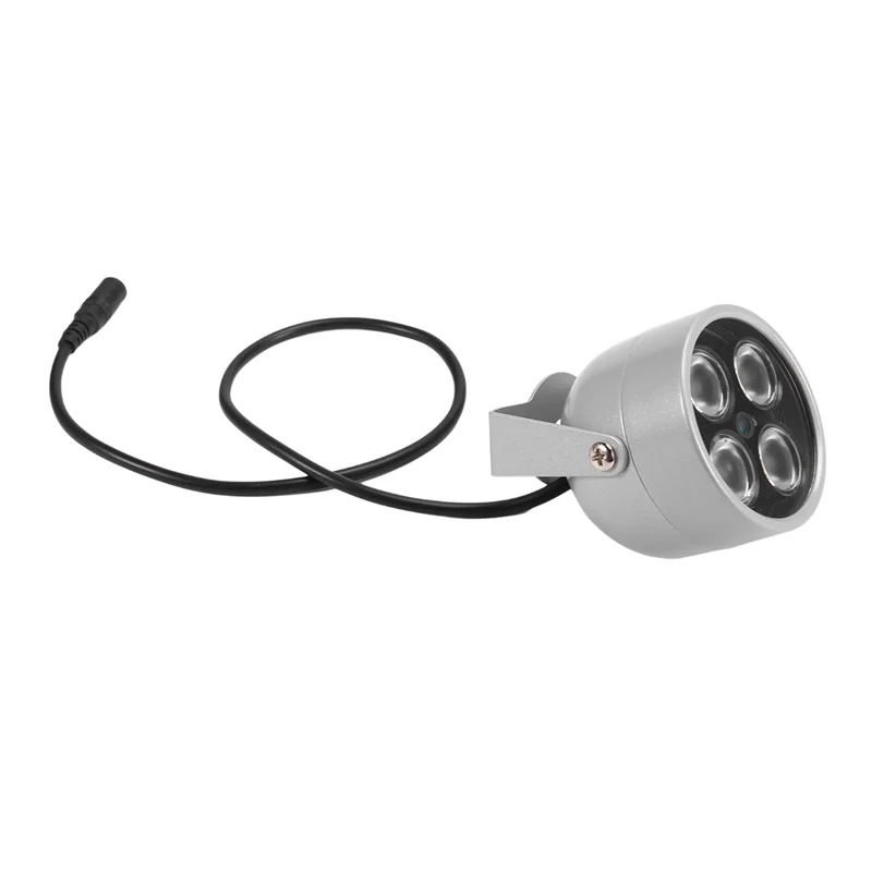 [AAAE 2026] 2X 4 어레이 LED 적외선 방수 야간 투시경 IR 조명기 조명 보조광 DC 12V 보안 카메라용
