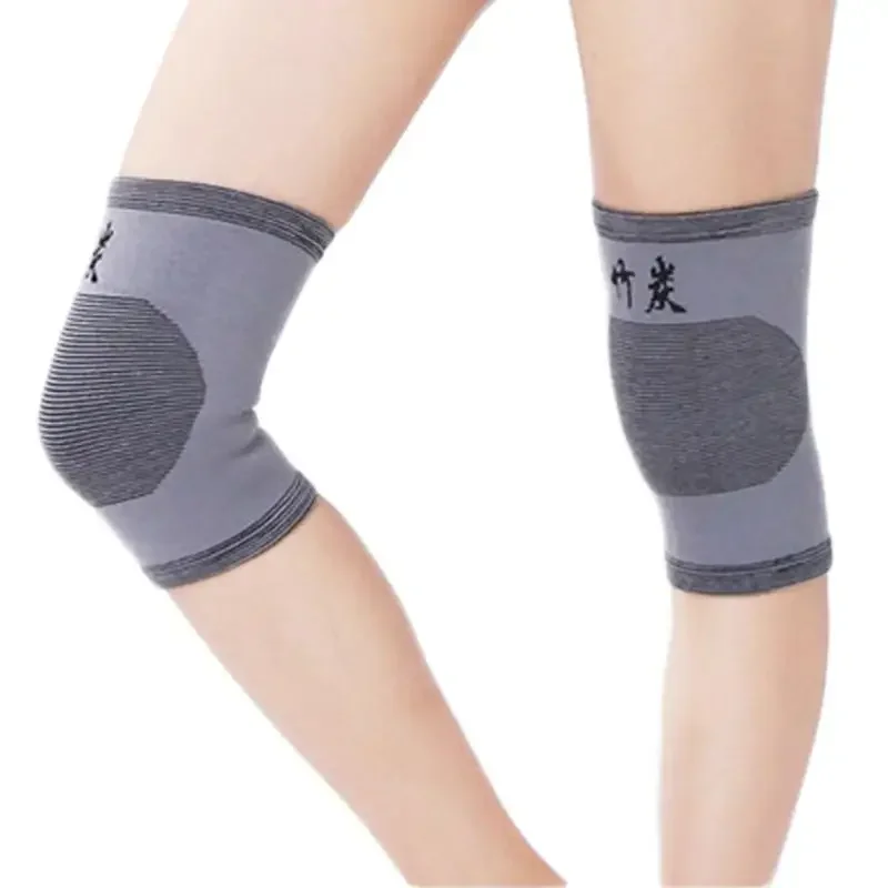 New Joint Cold Protection Leg Protection Bamboo Charcoal Knee Protection Breathable And Traceless Bamboo Fiber For Sports