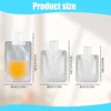 5/15Pcs30/50/100ML Thickened Travel Subpackage Cosmetic Lotion Shower Gel Shampoo Portable Facial Cleanser Storage Organizer Bag 2