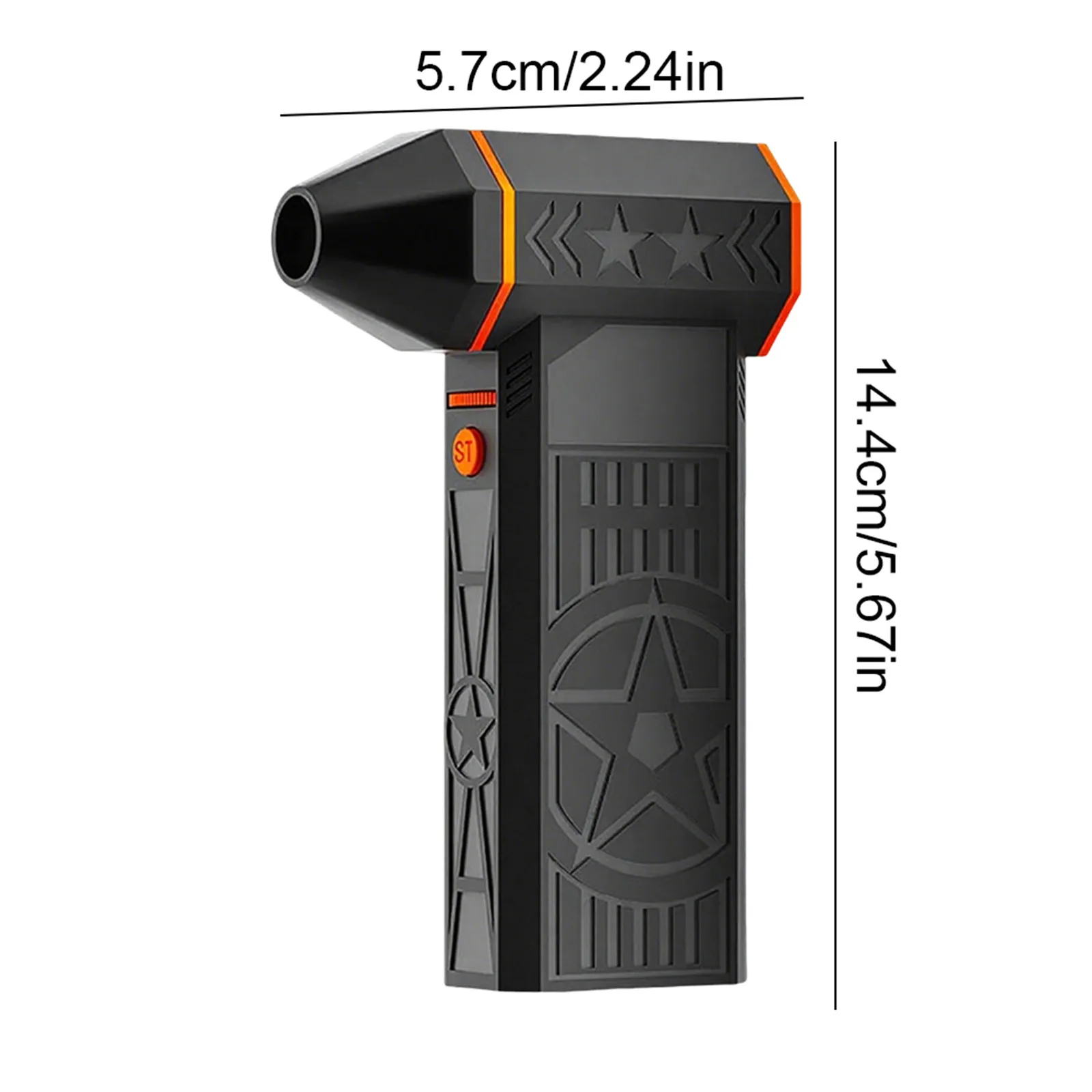 휴대용 먼지 제거기 충전식 전기 송풍기 고출력 터빈 블로워 자동차 앞 유리 제상용