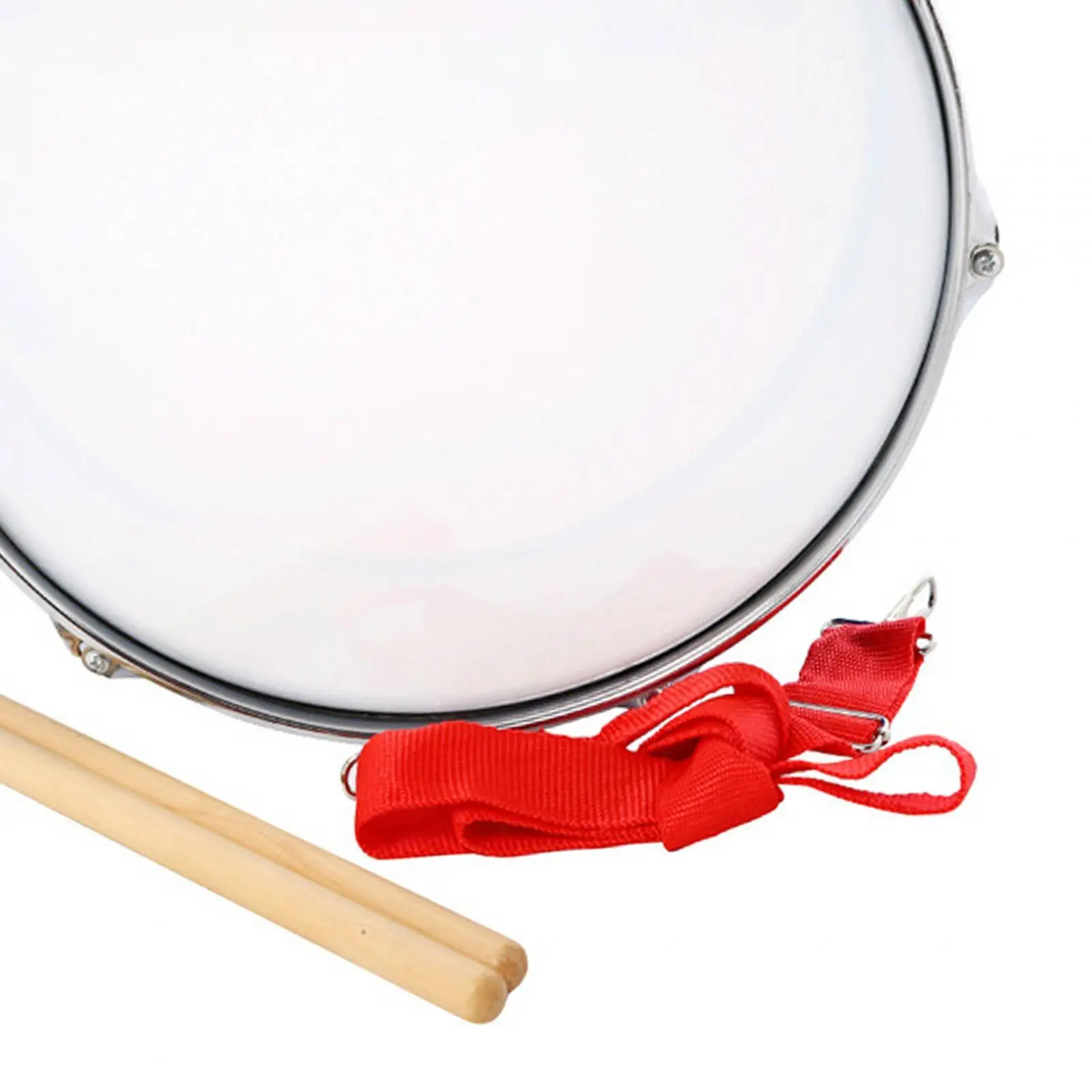 13" Snare Drum with Adjustable Strap, Portable Musical Instruments Percussion