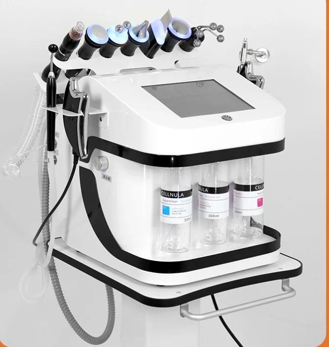 New benchtop Black Pearl 10-in-1 multi-functional skin management integrated instrument cleaning micro-grinding machine 6
