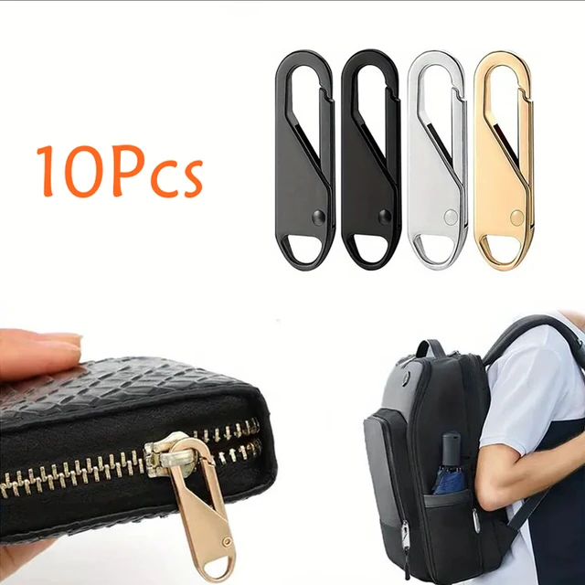 Replacement Zipper Slider Easy Zipper Puller DIY Zipper Repair Kit Sewing  Accessories for Luggage Backpack Clothes Pants Wallet - AliExpress