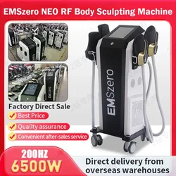 EMSslim Neo 6500W EMSZERO Fat Removal Body Sculpt Machine EMS Muscle Stimulate Body slimming Pelvic pad hi-emt for Salon