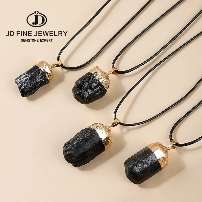 Black Tourmaline Necklace – Ode To Belle LLC