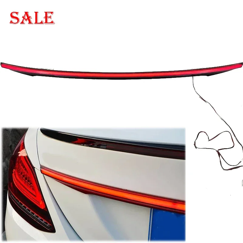

Fit For Mercedes C-Class 2016-2020 Tail Lights LED Turn Signal Lights New Streamer Led Width Lights Through Trunk Tail Lights