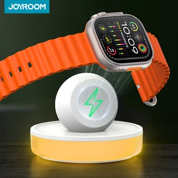 Joyroom Charger Stand for Apple Watch Portable Watch Charger for iWatch with USB C Cable Wireless Charging Station for iWatch