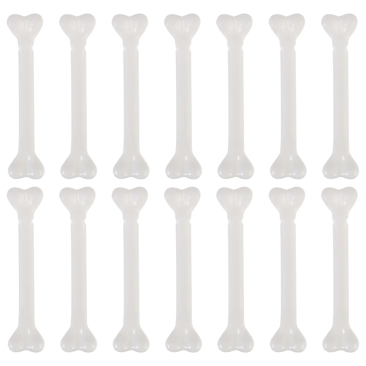 

Small White Plastic Bones Halloween Crafts Bulk Plastic Bone Skeleton Costume Party Dress Up Decoration