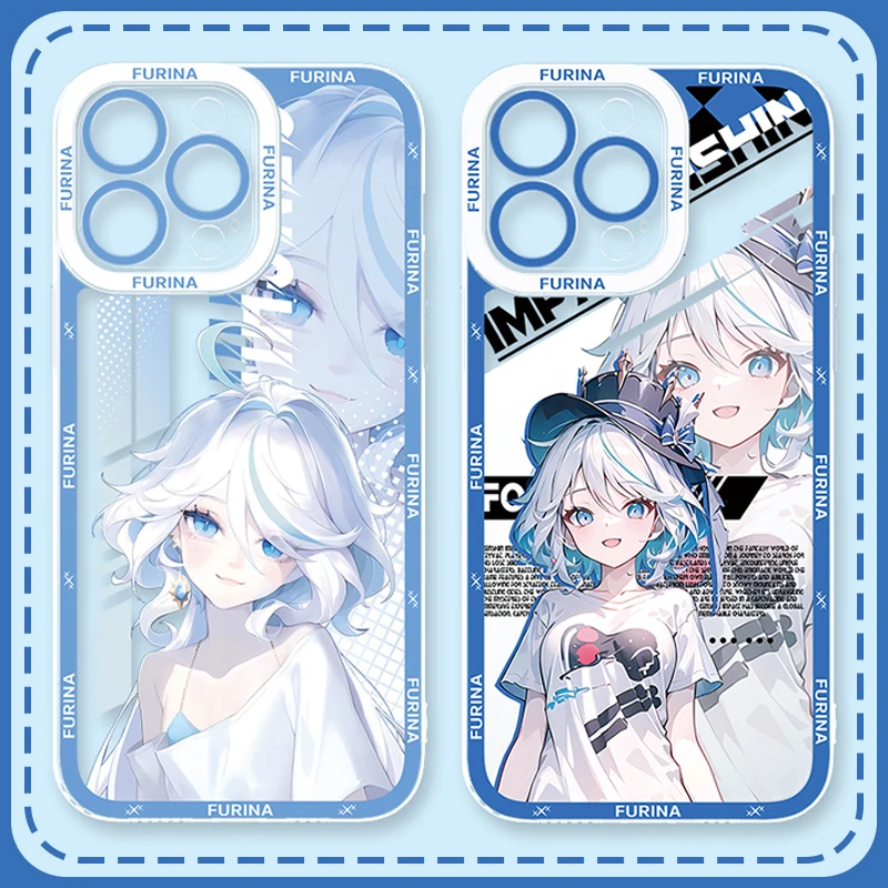 Genshin Impact Themed Smartphone Case - Stylish and Durable Design