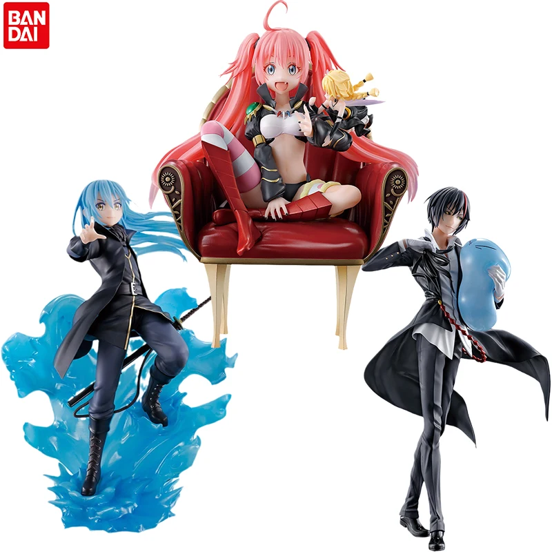 

Bandai Ichiban That Time I Got Reincarnated As A Slime Devil RIMURU Milim Diablo Action Model Anime Figure Collection Toys Gift