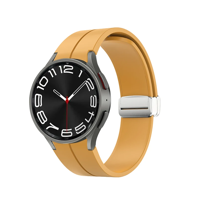 Magnetic Buckle Silicone Watch Strap