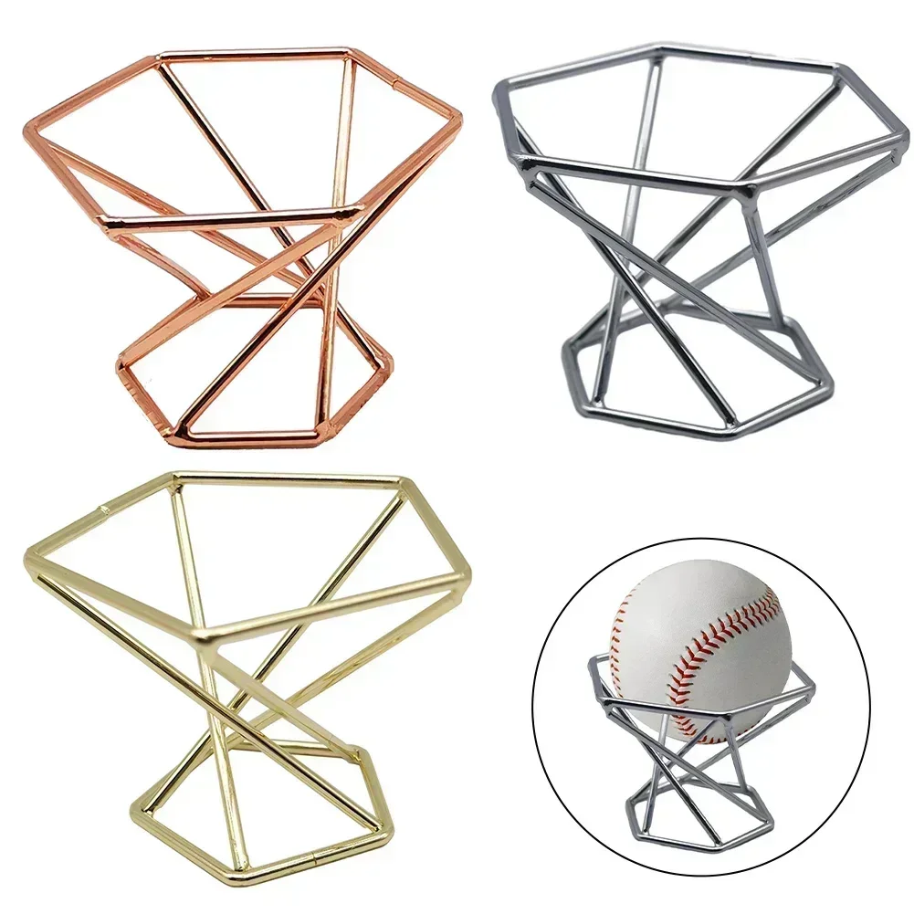 Metal Baseball Holder Display Stand Rack For Golf Ball Tennis Ball Softball Gift Carbon Steel Baseball/softball Bracket Support