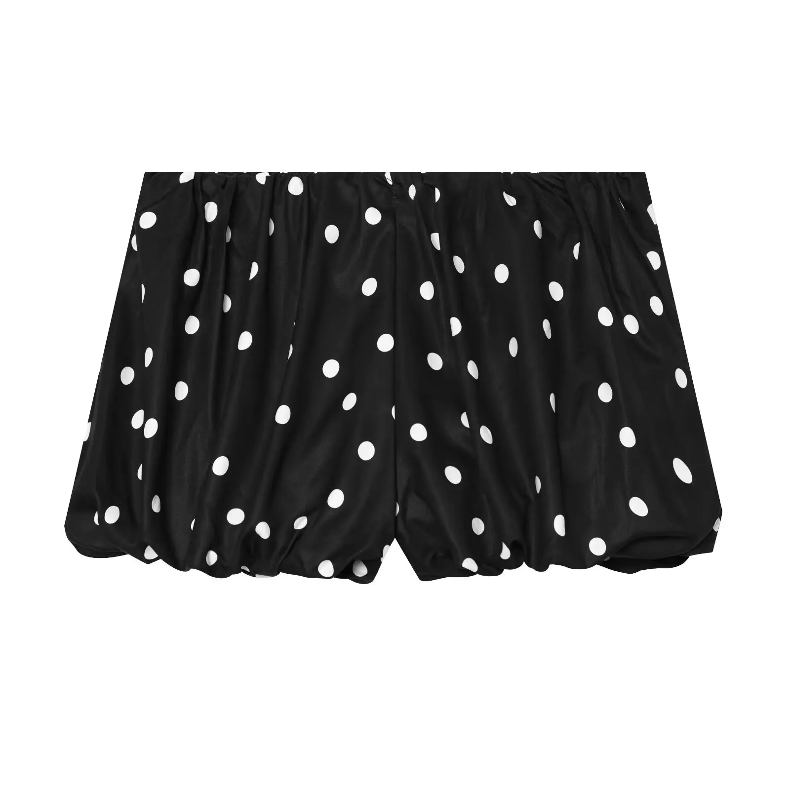 black shorts