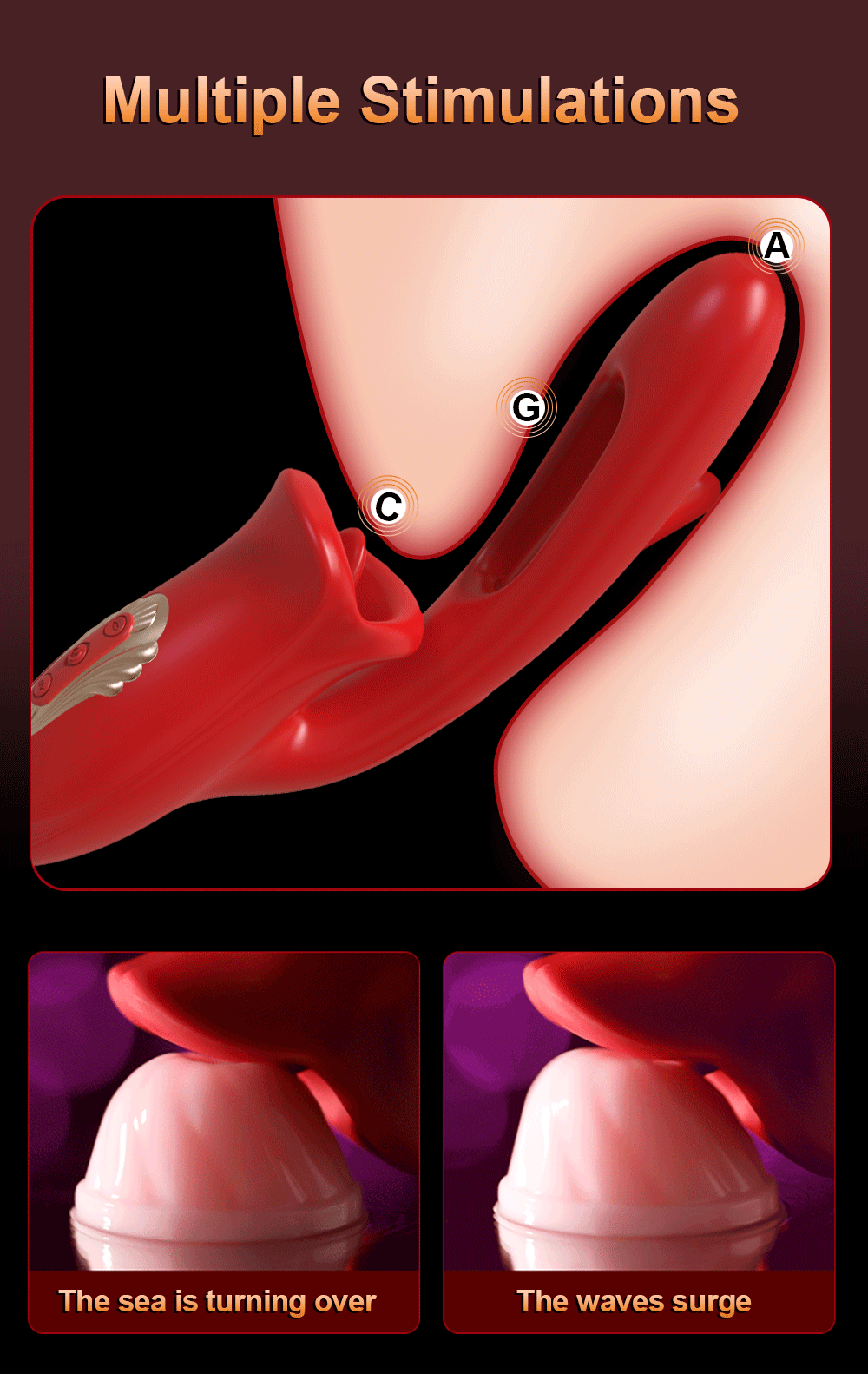 Tapping Flapping Vibrator for Women Clitoris Clit Sucker Stimulator  Powerful Oral Sex Toy Woman Female Rabbit Sucking Vibrators