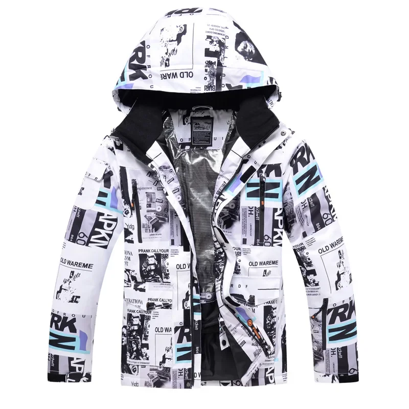 Couple Ski Suit Camo Windproof and Waterproof