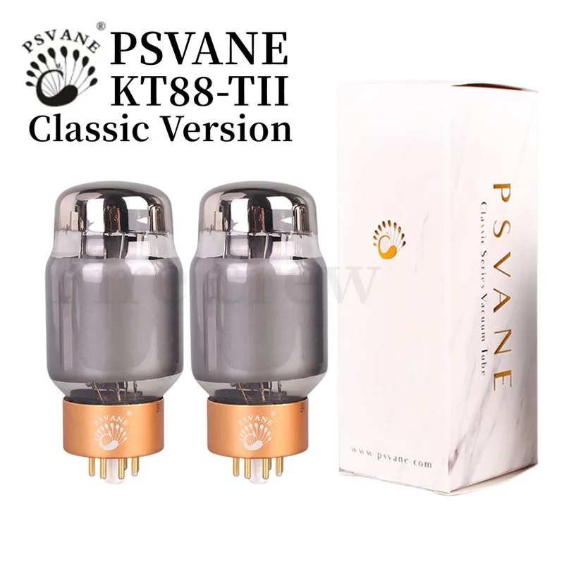 PSVANE KT88 Tube MARKII Classic Version KT88-TII Replaces KT120 6550 KT90 for Vacuum Tube Amplifier HIFI Audio Amp Exact Match psvane hifi kt88 c vacuum tube replace 6550 kt88 for hifi audio vintage tube amp diy factory matched pair quad