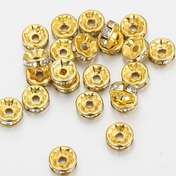 Rhinestone Spacer Beads 1