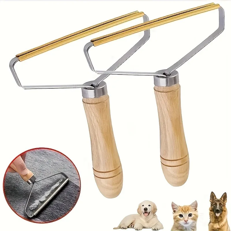 Pet Hair Brush Eliminate Pet Hair Instantly Slicker Brush For Dog & Cat Grooming Pet Hair Remover Manual Tool
