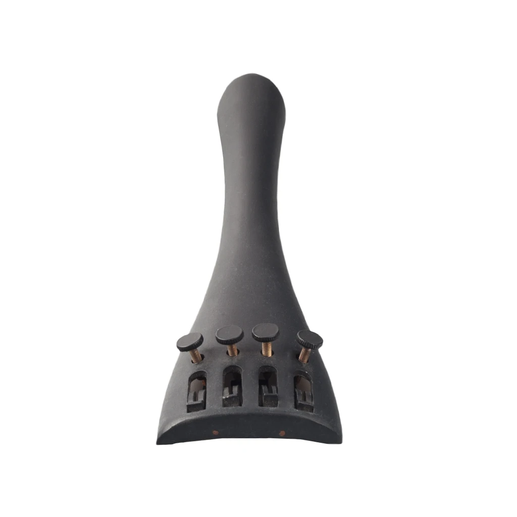 NAOMI 4/4-1/8 Cello Tailpiece Aluminum Alloy 4 Fine Tuners Adjustable Nylon Tailgut Cello Parts Accessories Luthier cello support parts