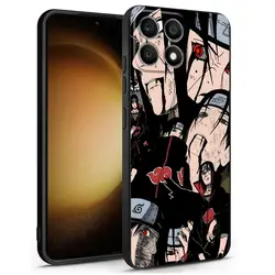 Anime Man Itachi Black Soft Phone Cover for Honor X9c Smart (Mix01)