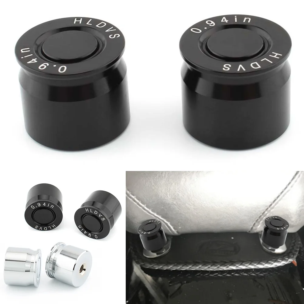 

1 Pair Motorcycle Solo Mounting Nuts Bolts For Harley Road King Breakout Road Glide Fat Boy Chrome/Black