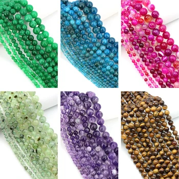 Blue Aventurine Beads 1