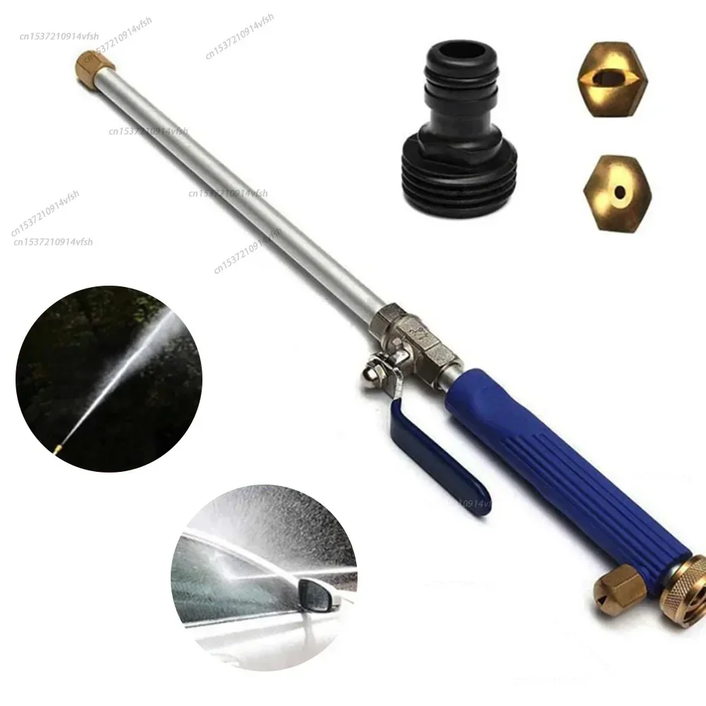 High Pressure Power Washer Watering Sprayer Cleaning Lance Hydro Jet Water Hose Nozzle Wand Lance Garden Flower Watering Tool