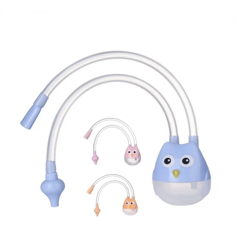 

Hot New Born Baby Vacuum Suction Nasal Aspirator Safety Nose Cleaner Infantil Nose Up Aspirador Nasal Baby Care