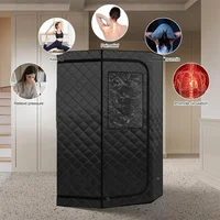 Portable Steam Sauna, 1 Person Sauna Tent for Home, with 4L & 1500W Steamer 2