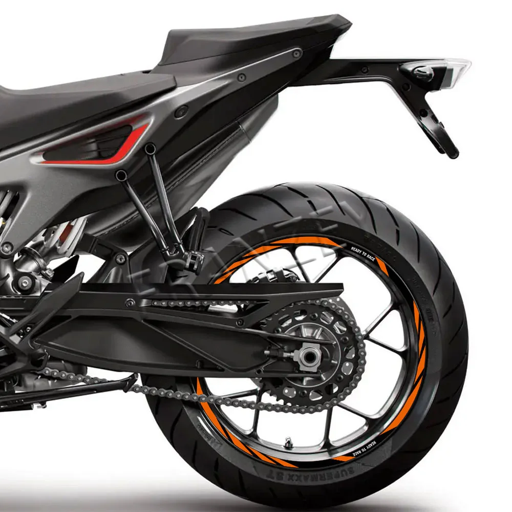 반사 휠 스티커 허브 데칼 림 스트라이프 테이프, 방수 액세서리, KTM R2R DUKE 125 390 690 790 890 990 1290 RC 390