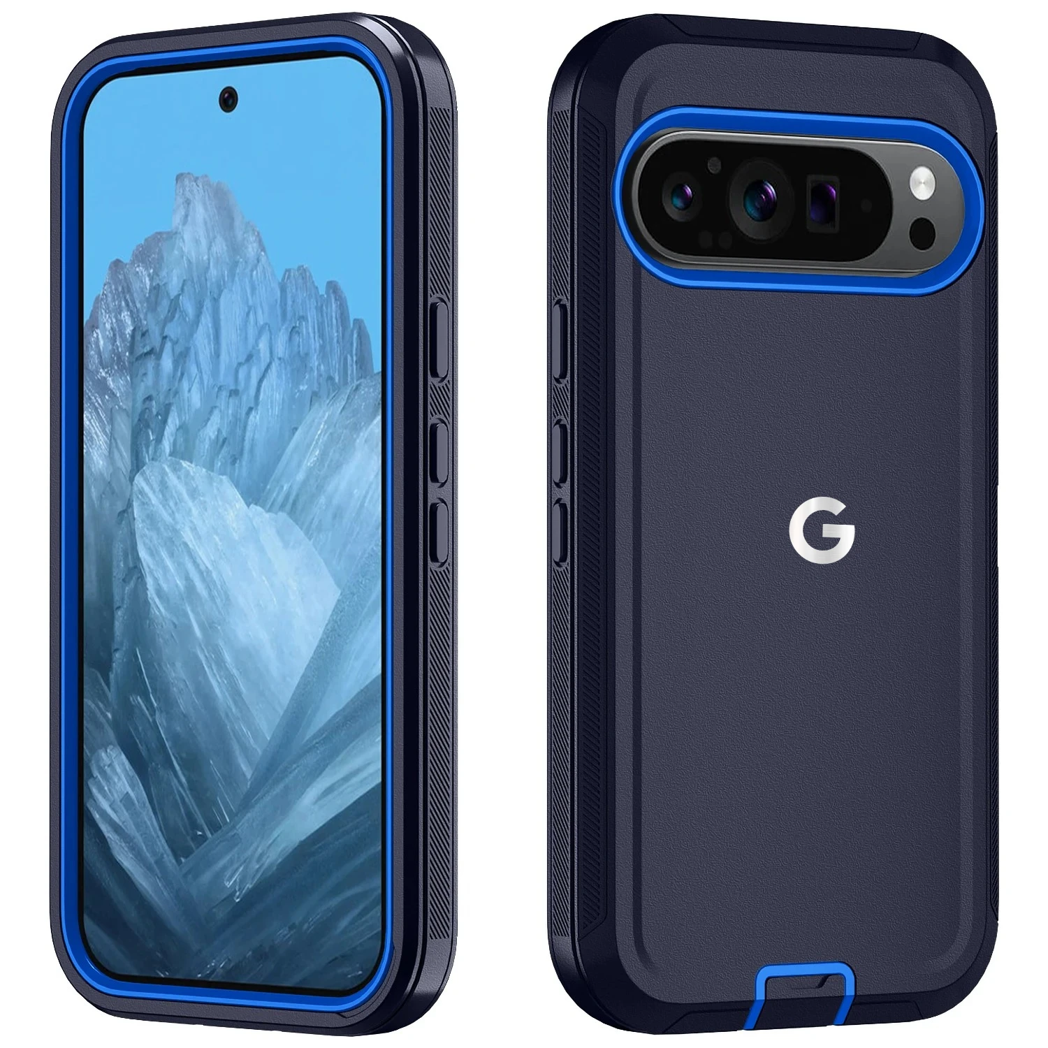 Heavy Duty Armor Shockproof Case with Wireless Charging Compatibility and Anti-Drop Protection