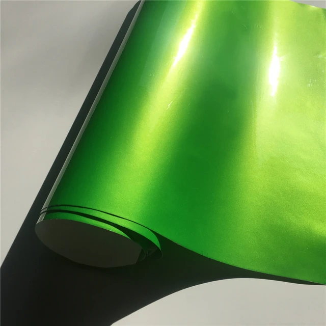 Matte Metallic Lemon Green Vinyl Car Wrap Foil Roll Self Adhesive Decal  Sticker with Air Release Bubble Free - AliExpress