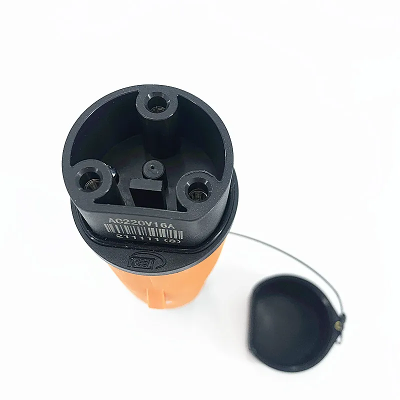 골프 카트 배터리 충전기 커넥터, 암플러그 수 소켓, EV 충전, 220V 16A, 3 핀