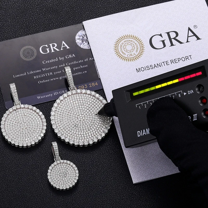 Hot-selling men's necklace pendant, birthday gift, graduation gift, husband, son gift, AAAAA grade cubic zirconia