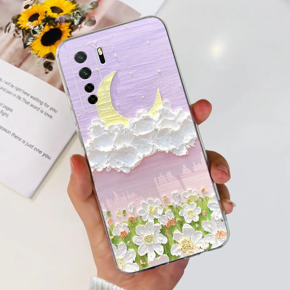 Clear Fashion Pattern Soft Silicone Case