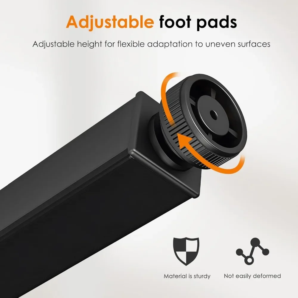 New2025-63 inches X-Large Computer Desk, Composite Wood Board, Decent and Steady Home Office Desk/Workstation/Table, BS1-160TB T